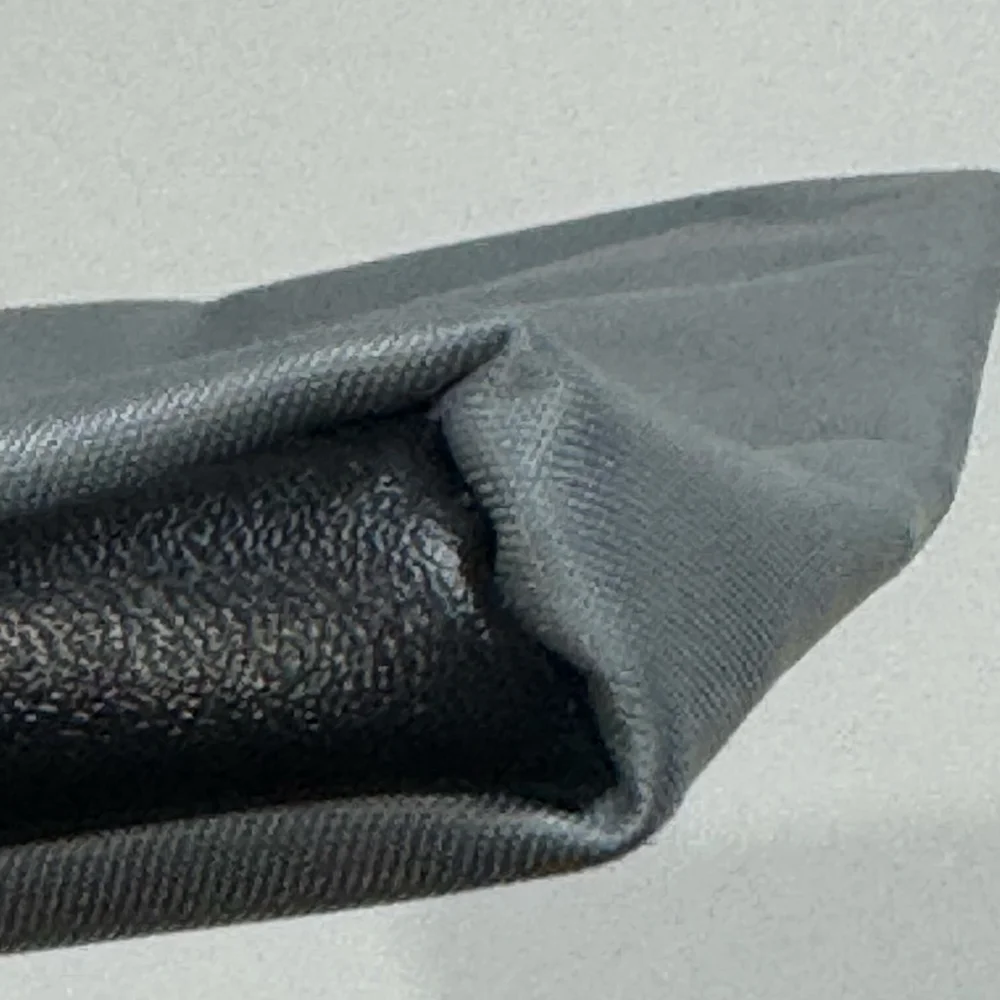 TUMI for Delta Small Gray Zip Pouch Travel Case Toiletry Storage Bag